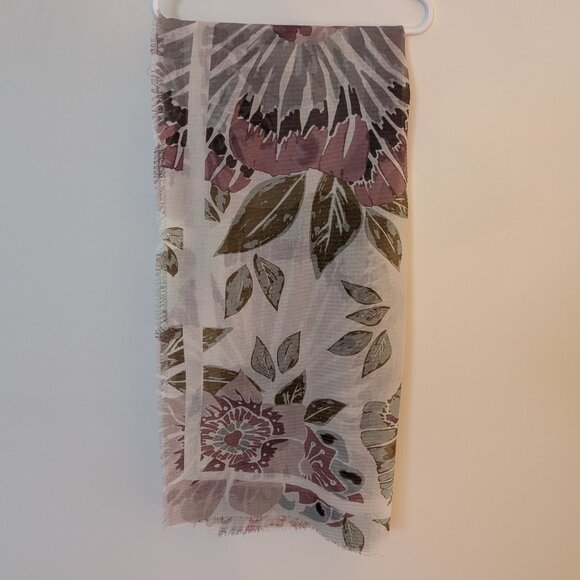 Reitmans - Floral Scarf / Écharpe ou foulard à fleurs - Picture 2 of 4